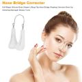 1 Pc Soft Magic Silicone Nose Shaper Lifting Clip Nose Bridge Shaping Corrector Nose Up Slimming Massager Beauty Tools Clear. 