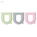 Bathroom Toilet Seat Cover Comfort Durable Thicker Washable Self Sticky with Handle for Bathroom. 