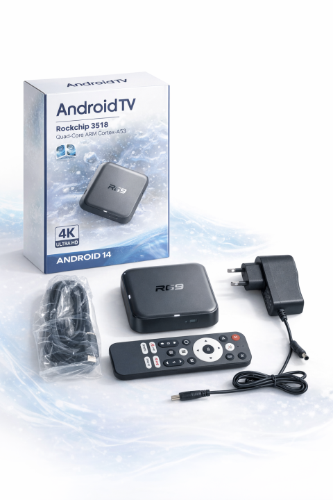 R69 Android TV Box 2GB RAM 16GB ROM Original | Android 14 | Rockchip ...