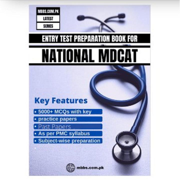 National Mdcat Book 2022 MCQs [According to Syllabus] - NMDCAT FOR PERPETRATION OF MEDICAL COLLEGE Book 2022 MCQs [According to Syllabus]