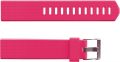 Soft Silicone Sport Watch Strap Band Replacement For Fitbit Charge 2 Wristband Bright Pink. 