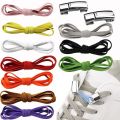 New Lock Clip Shoelaces Shoe Accessories Durable Elastic Shoe Laces Save Time Metal Shoe String Buckle Sneaker. 
