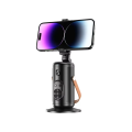 [RMG] 360° Rotation Face Tracking Tripod with Remote: Foldable Auto Face Tracking Phone Holder for Video Vlog Live Stream, Gesture Control, No App Required. 