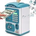 Kids Electronic Piggy Cartoon Password Saving Money for Bill and Fun Toy for Boys Girls Money Box for Kids,Piggy Bank, Electronic ATM Machine, Finger Print ATM Machine, Best Gift For Kids , ATM Machine. 