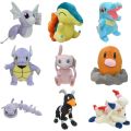 CGGJNUOH 19.5-55cm Pokemon Kawaii Mew Cyndaquil Steelix Totodile Diglett Plush Toy Cute Wartortle Hisuian Zorua Plush Doll Gifts. 