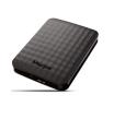 Seagate - Maxtor 1 TB USB 3.0 Slimline Portable Hard Drive - Black. 