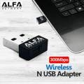 USB ALFA Mini Wireless Wifi Adapter Dongle Receiver Network LAN Card PC 150Mbps USB 2.0 Wireless. 