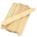 Large Ice Cream Stick (Wooden) for Art Work-Plain Pack of 50. 