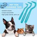 Ethereon Pet Flea Remover 3pcs Pet Flea Tick Remover Hooks Safe Effective Pet Care Tools for Tick Removal Tool. 
