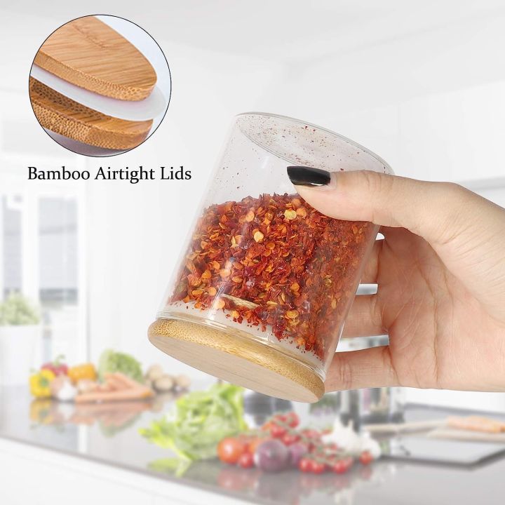12%20Pack%20200ml%20Jars%20with%20Bamboo%20Lids,%20Kitchen%20Food%20Storage%20Containers%20for%20Spices,%20Food,%20Candy,%20Tea,%20Nuts%20and%20Snacks%20-%20Image%205