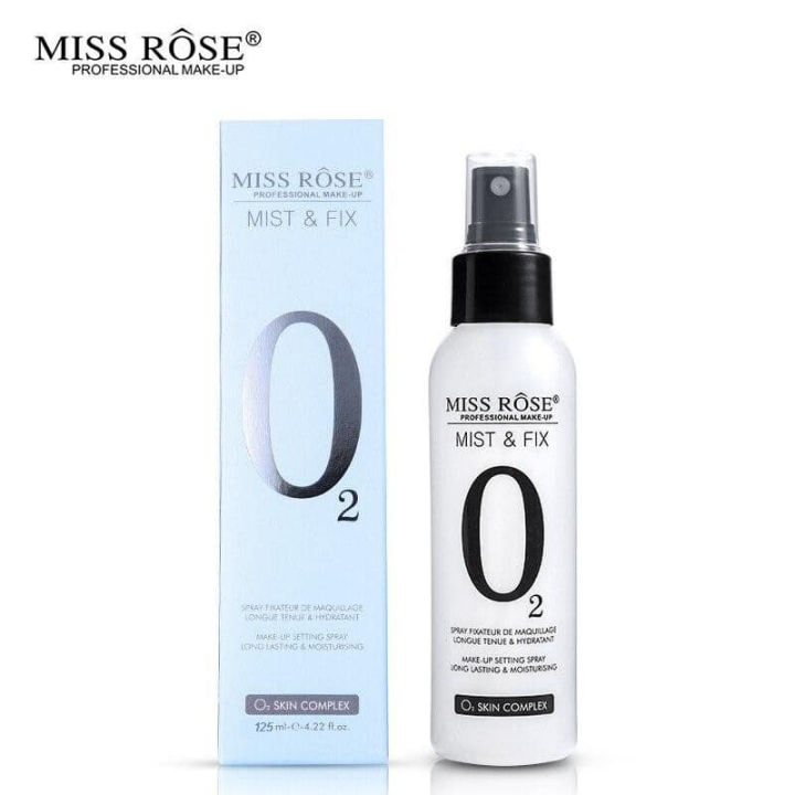 Miss Rose Mist & Fix Makeup Setting Spray Long Lasting & Moisturising 125ml