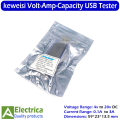 KEWEISI USB Current Voltage Capacity Tester Meter KWS-V20 Mobile Power Detector Charger Capacity Tester with LCD Display by Electrica. 
