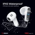 Sigma TG1 Earbuds, Gaming mode Low Latency 06 Hours Play time, IPx5 Water Proof Wireless Earphones With Voice Assistance Bluetooth Ear buds and Headphones. 