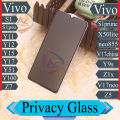 Privacy Glass Screen Protector For Vivo S1 S1.pro S1.prime Y11 Y12 Y15 Y17 Y51 Y100 Z5 Z7 Z1x X50.lite Neo.855 V7.china V17.neo Y9s Privacy Glass Screen Protector Tempered HD Screen Protector 100% Original High quality Edge to Edge. 