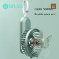 DR BEI Desktop Fan 180 Degrees Rotation USB Interface Charging Fan. 