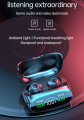 TWS Damix M38 Earbuds Wireless Bluetooth V5.2 Music and Gaming Airdots with Touch Sensors In-Ear Headsets with Built-In Mic and Power Bank. 
