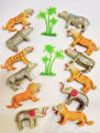 Jungle Animal Toys For Kids - Wild Zoo Toys Animal For Boys Girls - 7 & 14 Pieces Set. 