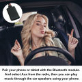 Bluetooth Adapter Universal Car Wireless Bluetooth Module Adapter AUX Audio 2 RCA Auxiliary Cable Car Radio Connection Bluetooth Module Wire. 
