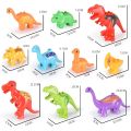 Animal Model Figures Compatible Duplo Big Size Building Block DIY Cartoon Animal Brick Educational Toy For Children. 