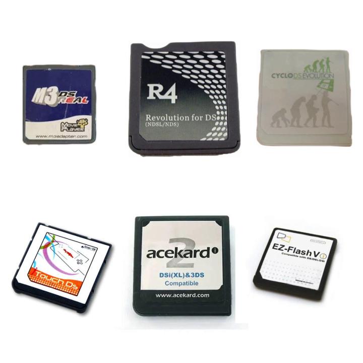 R4 Card for Nintendo DS , DS Lite , DSi , DSi XL , 3DS , 3DS XL , 2DS XL with Games + USB Card Reader (USED)
