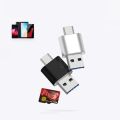 USB 2.0 Type C Card Reader SD TF MicroSD Card Reader Type C OTG Adapter For Huawei Xiaomi Android Phone PC. 