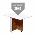 Toheed wood space saving folding dining table. 