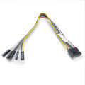 11Pin 9Pin USB 13Pin Audio 8pin HDD Power LED  Reset SW Switch Cable for Ordinary Mainboard Work on Lenovo ATX Computer Case. 