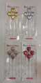 Pack of 4 Star's and heart's Shape Candle's For Birthday Cake, Birthday Cake Candle's, Anniversary Cake candle's. 