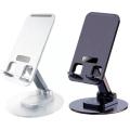 360° Rotating Aluminum Alloy Desktop Tablet Phone Holder Stand For Ipad Cellphone Smartphone Mobile Phones Folding Bracket. 