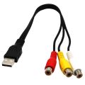 AV Cable-1 x Adapter Cable-Black. 