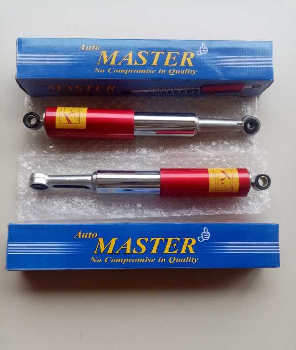 shock absorber rear red set(two) cd 70  bikes/motercycle