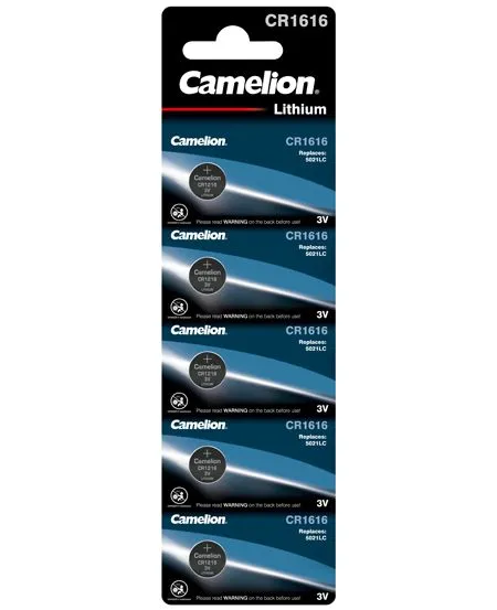 Camelion%20Lithium%20CR1616%20Coin%20Battery%20/%20Cells%20Fresh%20Item%205%20Pcs%20Camelion%20Original%20CR1616%20CR1616-BP1%20Button%20Cell%20Battery%20For%20Watch%20Car%20Remote%20Key%20cr%201616%20ECR1616%20CR1616-1W%203v%20Lithium%20Battery%20Equivalent%20to:%20CR1616,%20DL1616,%20ECR1616,%20BR1616,%20280-209,%20DL1616B,%20B%20-%20Image%202