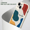Jizetin for Samsung A33 5G Back Cover Colorful Graffiti Lambskin Texture PU Leather Back For Girls Boys Soft Phone Case. 