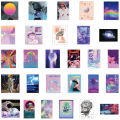 10/30/50pcs Cool Ins Vaporwave Graffiti Stickers Aesthetic Cartoon Decals DIY Laptop Phone Luggage Diary Sticker for Girl Kids. 