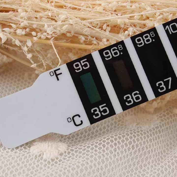 LCD%20Thermometer%20Strip%20ABS%20Reusable%20Flexible%20Head%20Fever%20Forehead%20Thermometer%20Color%20Change%20Home%20Test%20Temperature%20LCD%20Thermometer%20Strip%20ABS%20Reusable%20-%20Image%203