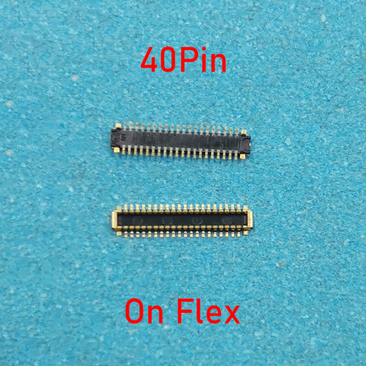 2pcs%2040Pin%20LCD%20Display%20FPC%20Connector%20On%20Motherboard%20for%20Xiaomi%20Redmi%20Note%207/Note%208/Note%207%20Pro/Note%208%20Pro%20Screen%20Flex%20Port%20-%20Image%203