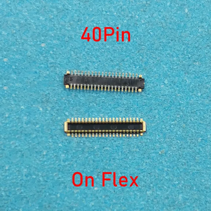 2pcs%2040Pin%20LCD%20Display%20FPC%20Connector%20On%20Motherboard%20for%20Xiaomi%20Redmi%20Note%207/Note%208/Note%207%20Pro/Note%208%20Pro%20Screen%20Flex%20Port%20-%20Image%203