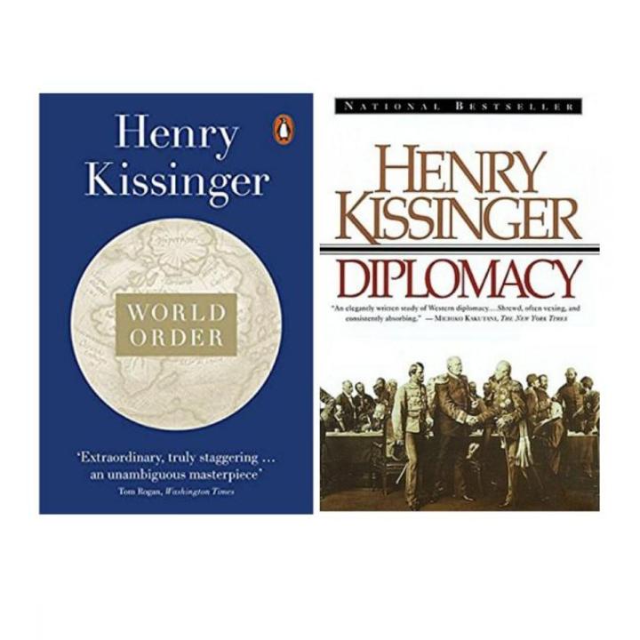 Diplomacy / World Order By Henry Kissinger Set of 2