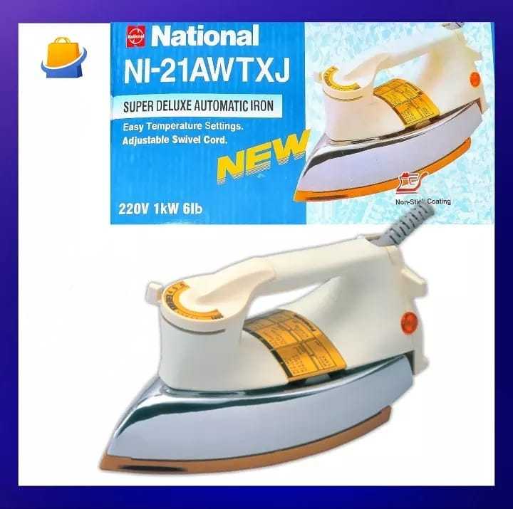 Automatic Dry Iron NI-21AWT Heavy Duty -(5 Year Replacement Warranty)
