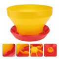 5 Pcs. (Pack of 5) 8 KG - Poultry Feeder Automatic Fodder Pot Bucket Duckling Feeder. 
