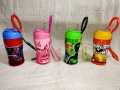 1 Piece Kids School Water Bottle Cartoons Printed with Sipper 600ml. 