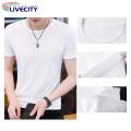 Men Summer Top Mesh Design Sweat Absorbing Summer T-Shirt. 