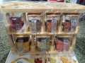 7 in 1 Kitchen Masala Rack Wall-mounted Spice Rack  Available in Random Colors. 