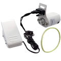 Sewing Machine Motor Set 100 Watts  Powerful Motor With Statar - Black / Off White. 