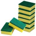 Pack Of 4 Dishwashing Sponge, Convenient Dish Washing Sponge Abrasive with Good Adsorption for Family for Home Kitchen. 