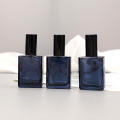 15ml Perfume Bottle Miniature Blue Glass Spray Bottle Refillable Perfume for Personal Use Travel Accessory Fragrance Enthusiasts Gift Item Beauty Products. 