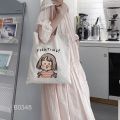 Cute Girl Graphic Kawaii style Tote Bags Cartoon Pattern Shoulder Bag Ladies Handbag Women's Tote Bag. 