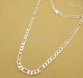 silver  Neck Chain for Men - Trendy Stylish Modern look. 