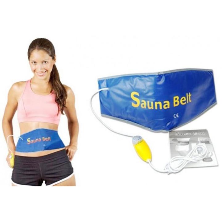 Sauna Massage 2 in 1 Fitness Belt Waist Trimmer Belt Waist Hot Slimming Belt