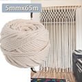 Cotton String Rope Twisted Braided Cord Craft Macrame 2mm. 